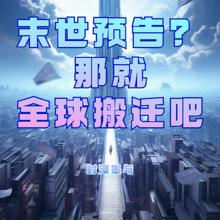 末世預告？那就全球搬遷吧