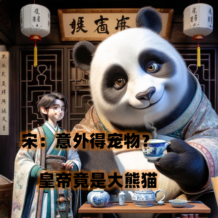 宋：意外得寵物？皇帝竟是大熊貓